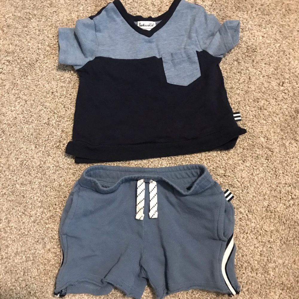 Splendid t-shirt and shorts for toddler